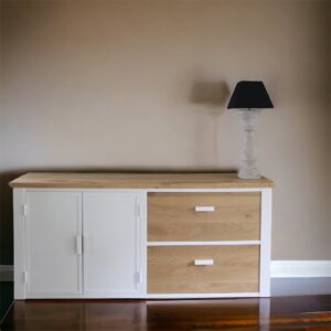 Aparador bufetera estilo industrial Mexico