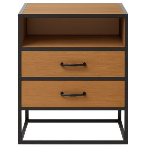 Buro de noche estilo industrial 2 Buro de noche estilo industrial 2