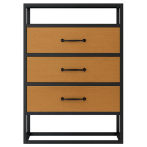 Buro de noche estilo industrial 3 Buro de noche estilo industrial 3