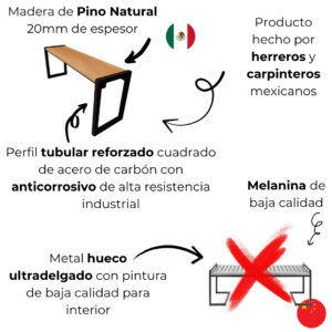 Banca Eco Estilo Industrial 2